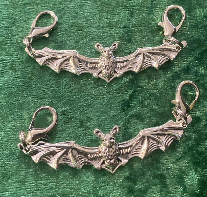 Bat boot charms