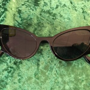 Black bat sunglasses