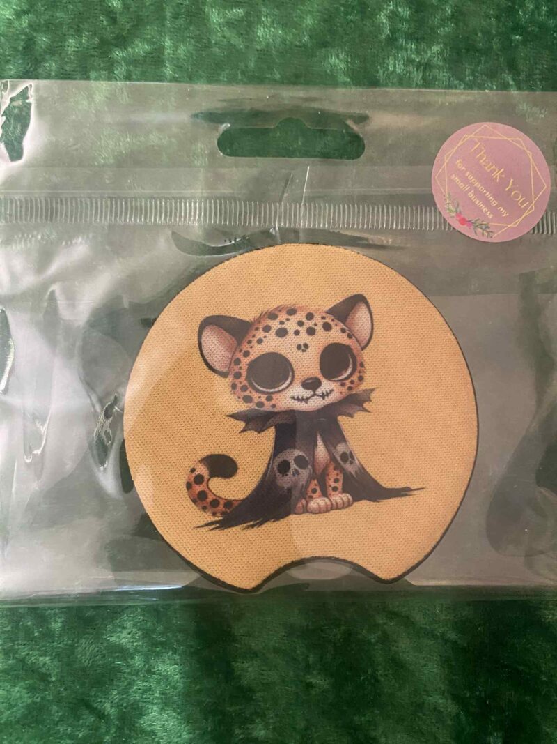 Spooky cheetah car coaster