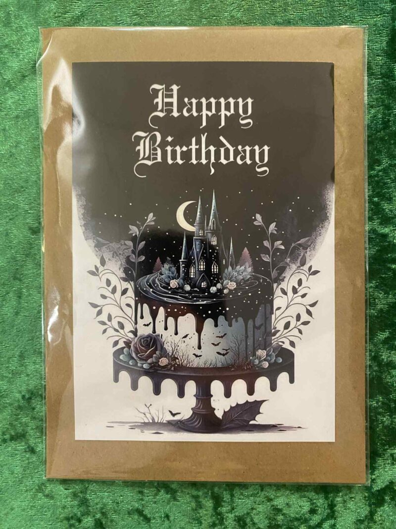 Gothic birthday Cake