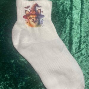 Witch chihuahua socks