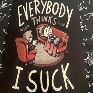 I suck sign