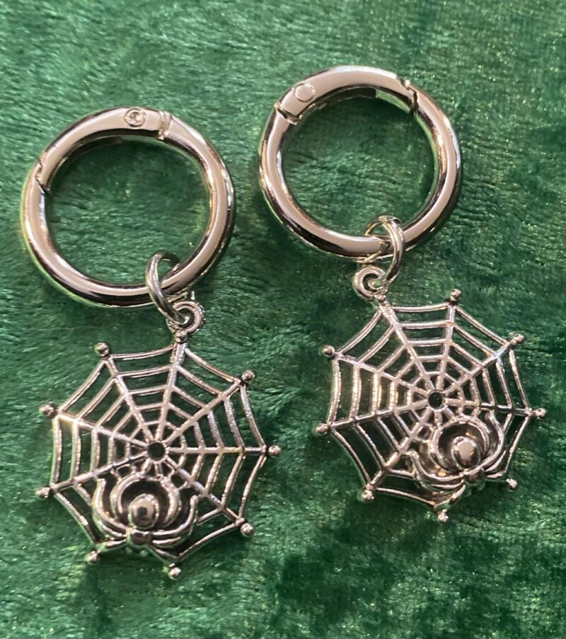 Cobweb boot charms