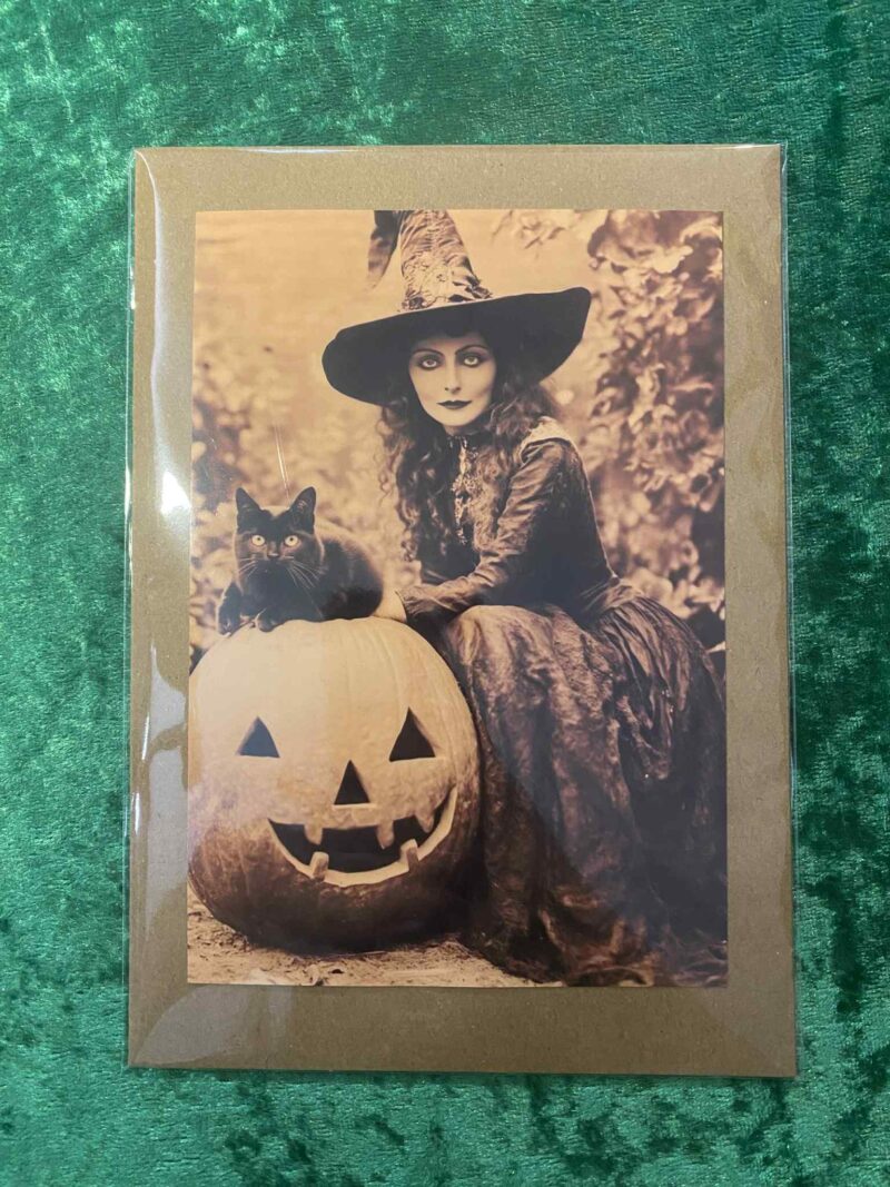 Old Style Halloween witch