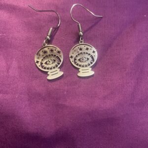 Crystal Ball Earrings