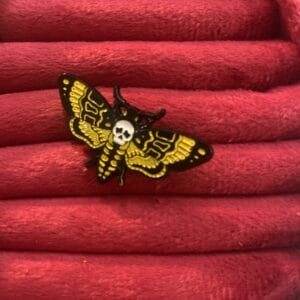 Death Moth pin