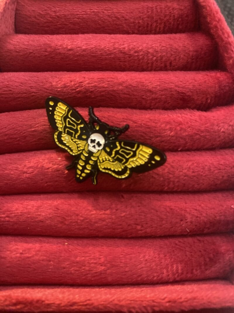 Death Moth pin