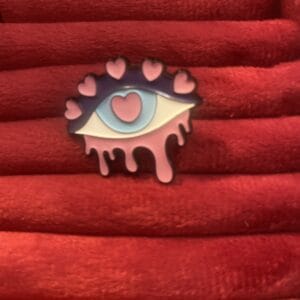 Love Eye pin
