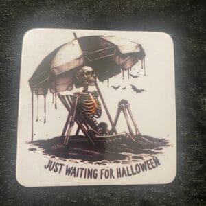 Just Waiting For Halloween Magnet