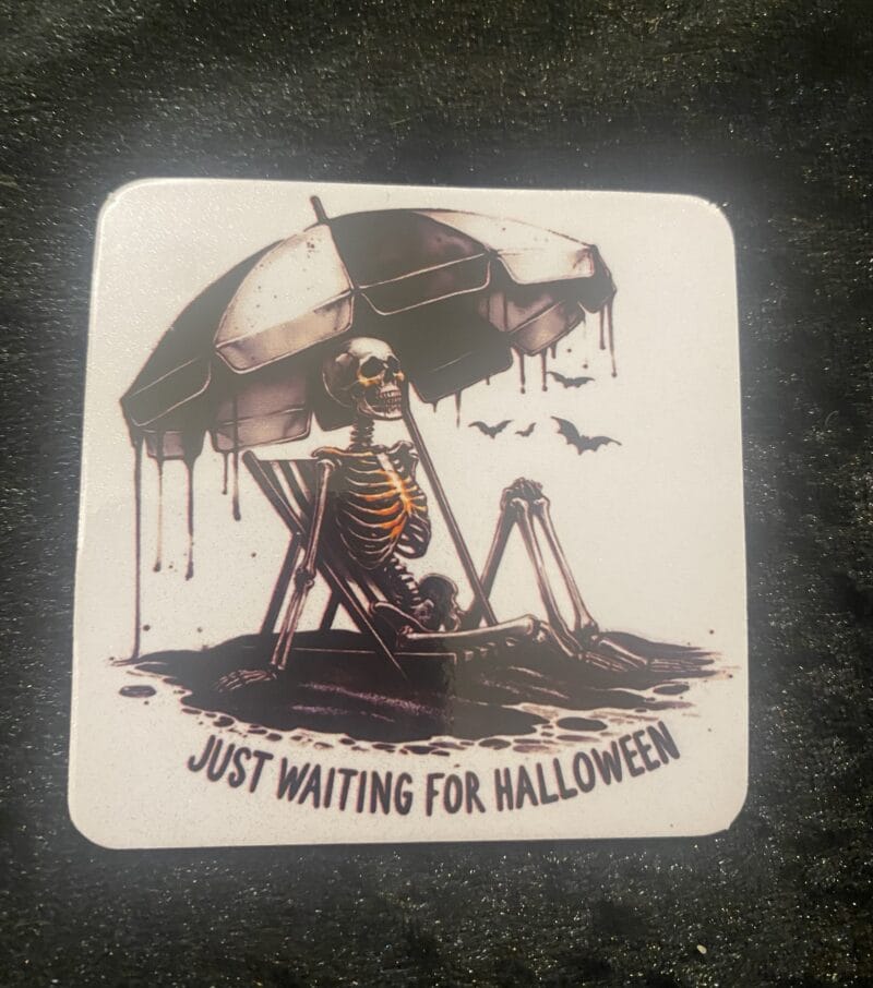 Just Waiting For Halloween Magnet