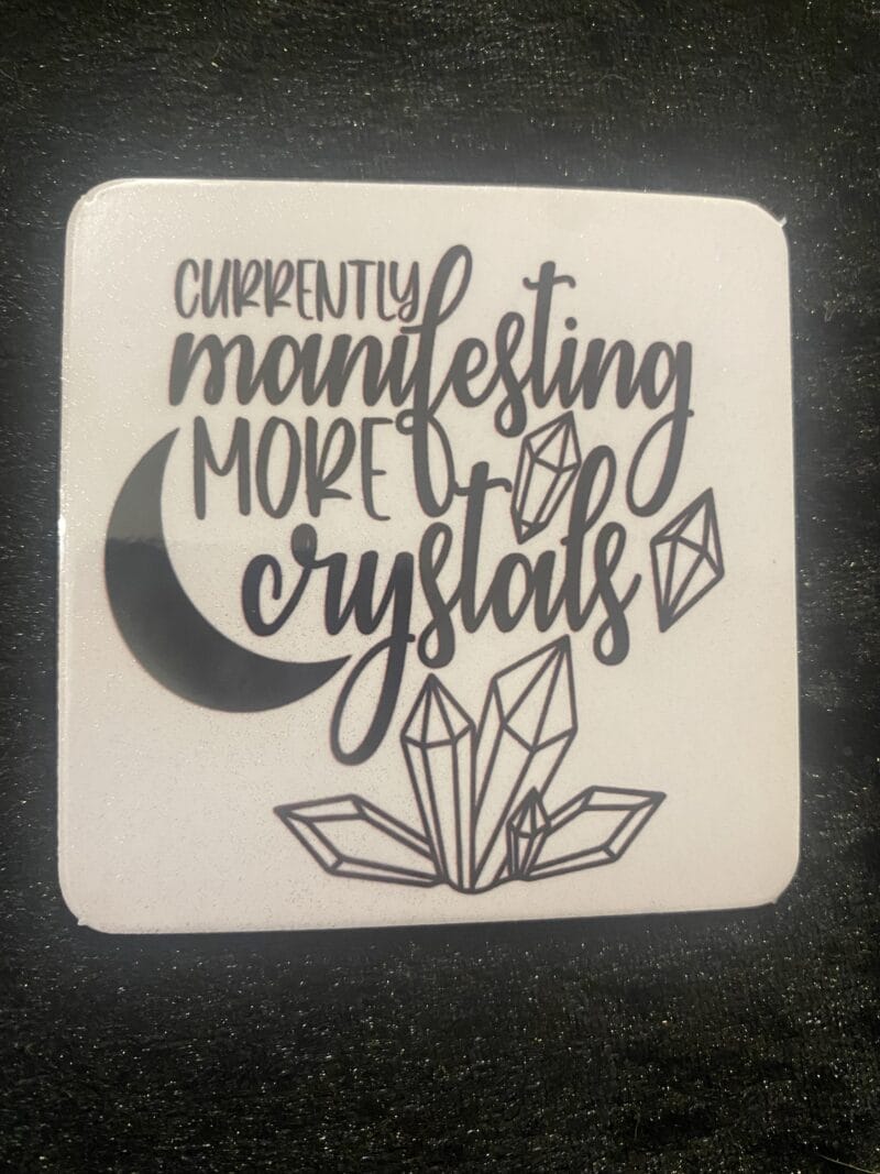 Manifesting Crystals Magnet