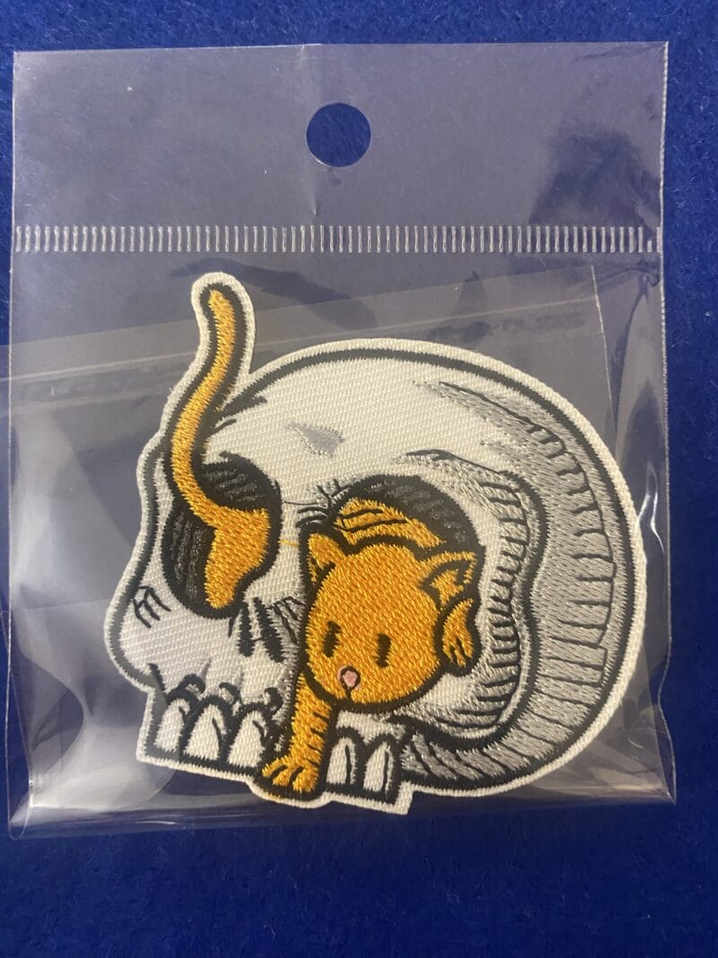 Cat in Skull Patch