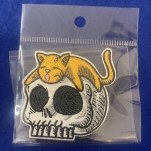 Cat on Skull Patch