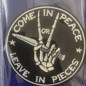 Come in Peace/Pieces Patch