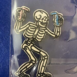 Drinking Skeleton Patch