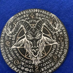 Black Baphomet Poster