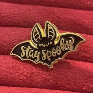 Spooky Bat Pin