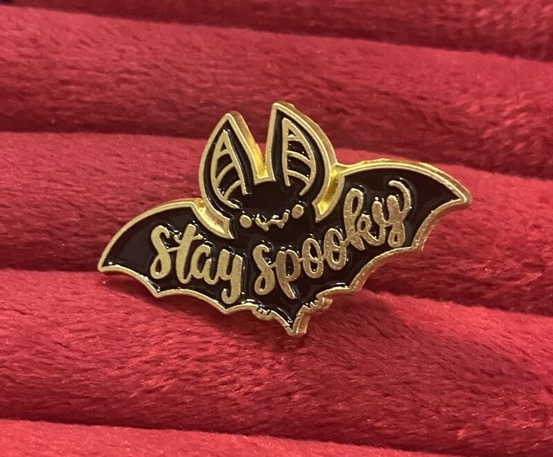 Spooky Bat Pin