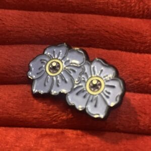 Eye Flower Pin