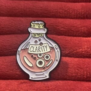 Clarity Bottle Pin