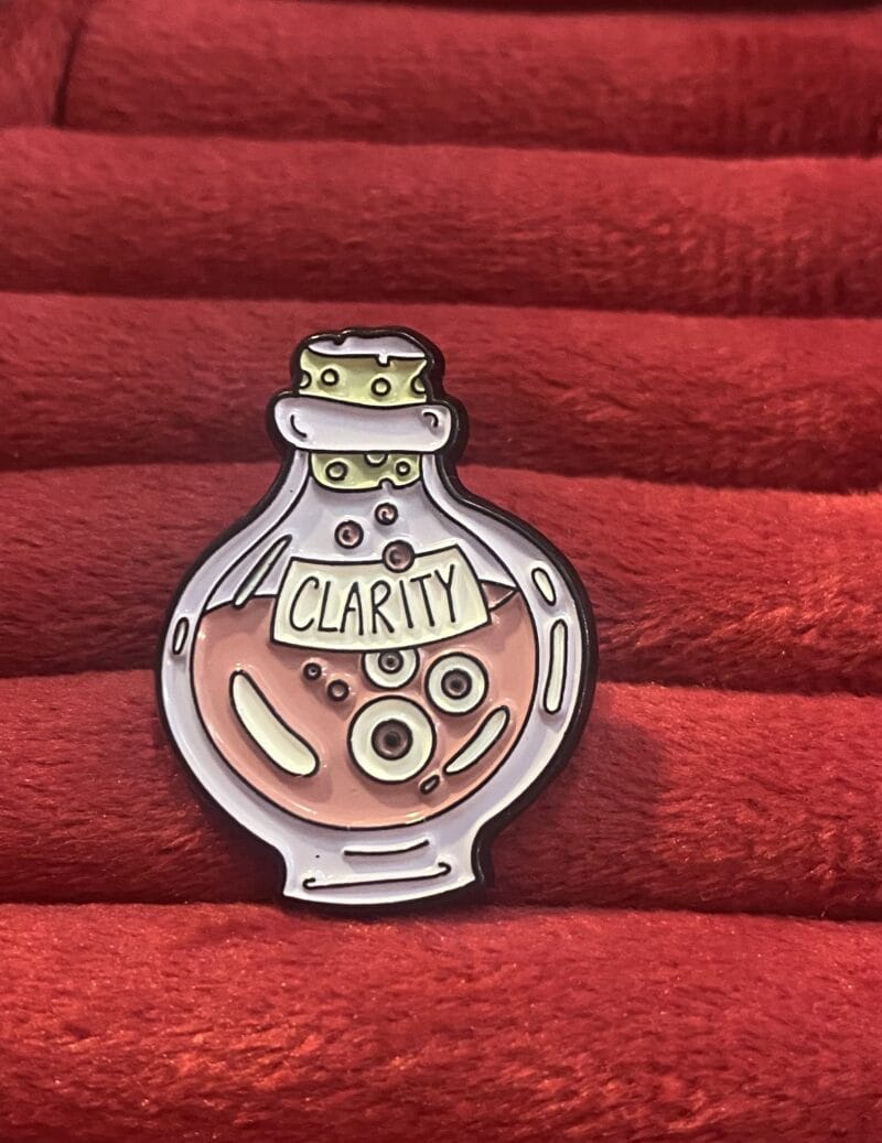 Clarity Bottle Pin