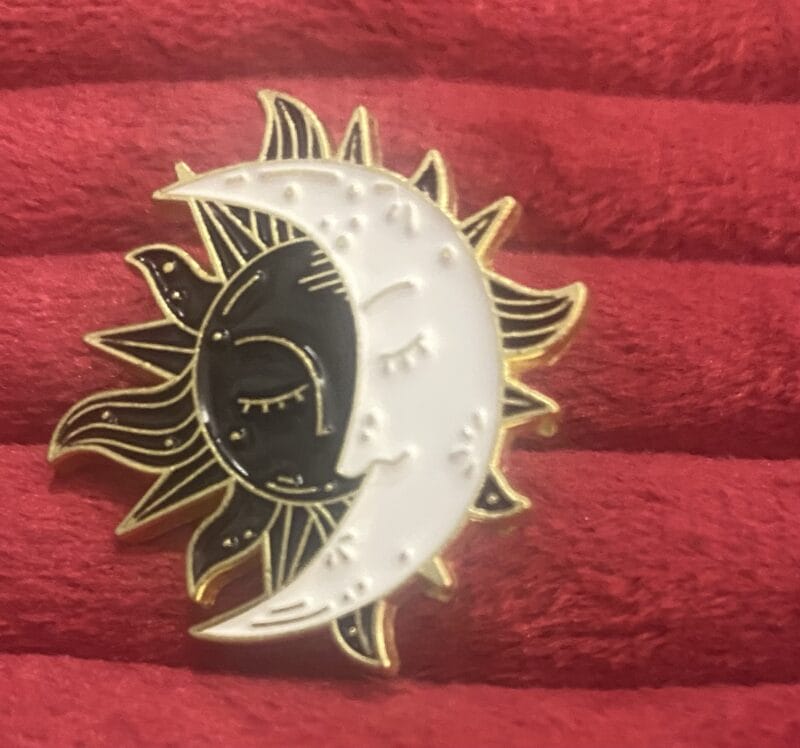 Sun and Moon Pin