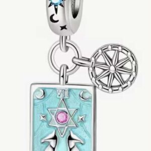 The Chariot Tarot Charm